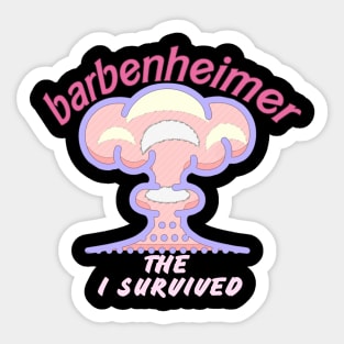 barbenheimer Sticker